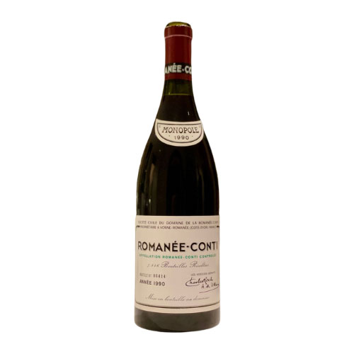 TOP 10 rượu vang Pháp đắt nhất thế giới 42 Domaine de la Romanee Conti Romanee Conti 1990 - Shop rượu vang nhập khẩu Wine MKL