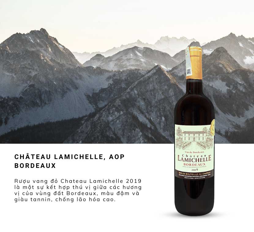Ruou vang do Chateau Lamichelle - Shop rượu vang nhập khẩu Wine MKL