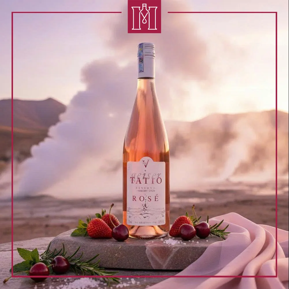 Rượu vang Chile San Vicente Geiser Tatio Rose 6 rượu vang hồng chile San V Geiser Tatio Rose