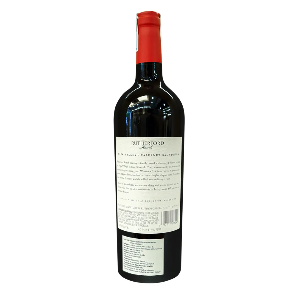 Rượu vang Mỹ Rutherford Ranch Napa Valley Cabernet Sauvignon 2 Rượu vang Mỹ Rutherford Ranch Napa Valley Cabernet Sauvignon