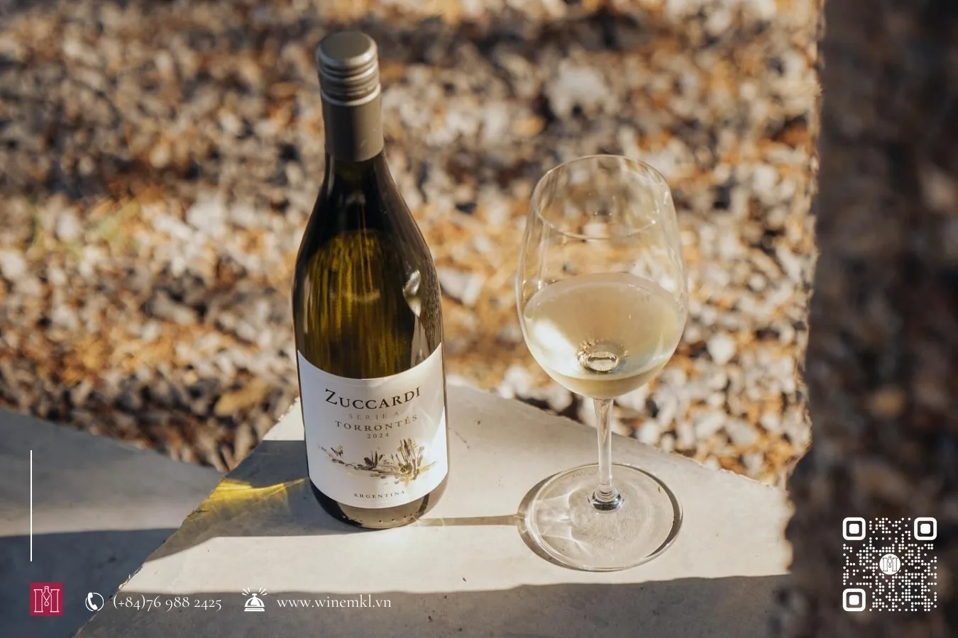 rượu vang trắng argentina zuccardi serie a torrontes chính hãng